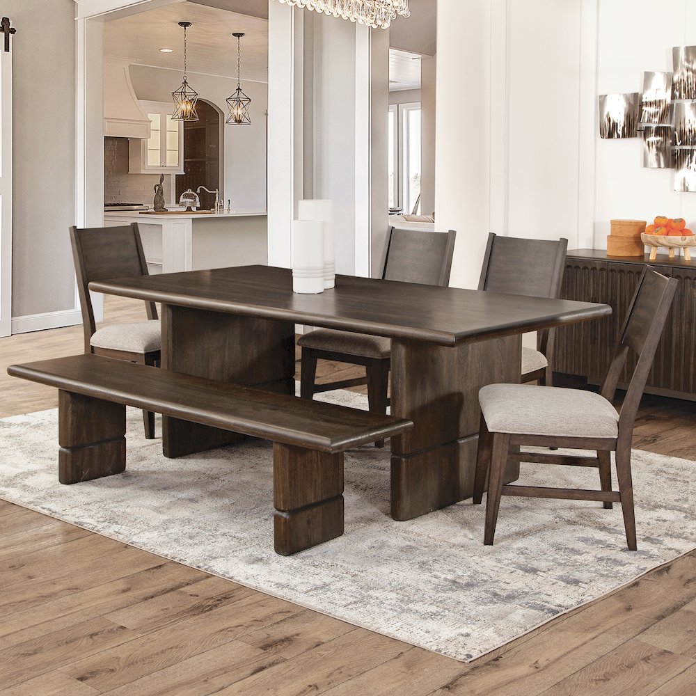Norvell 6pcs Dining Set (T+4S+1BN)