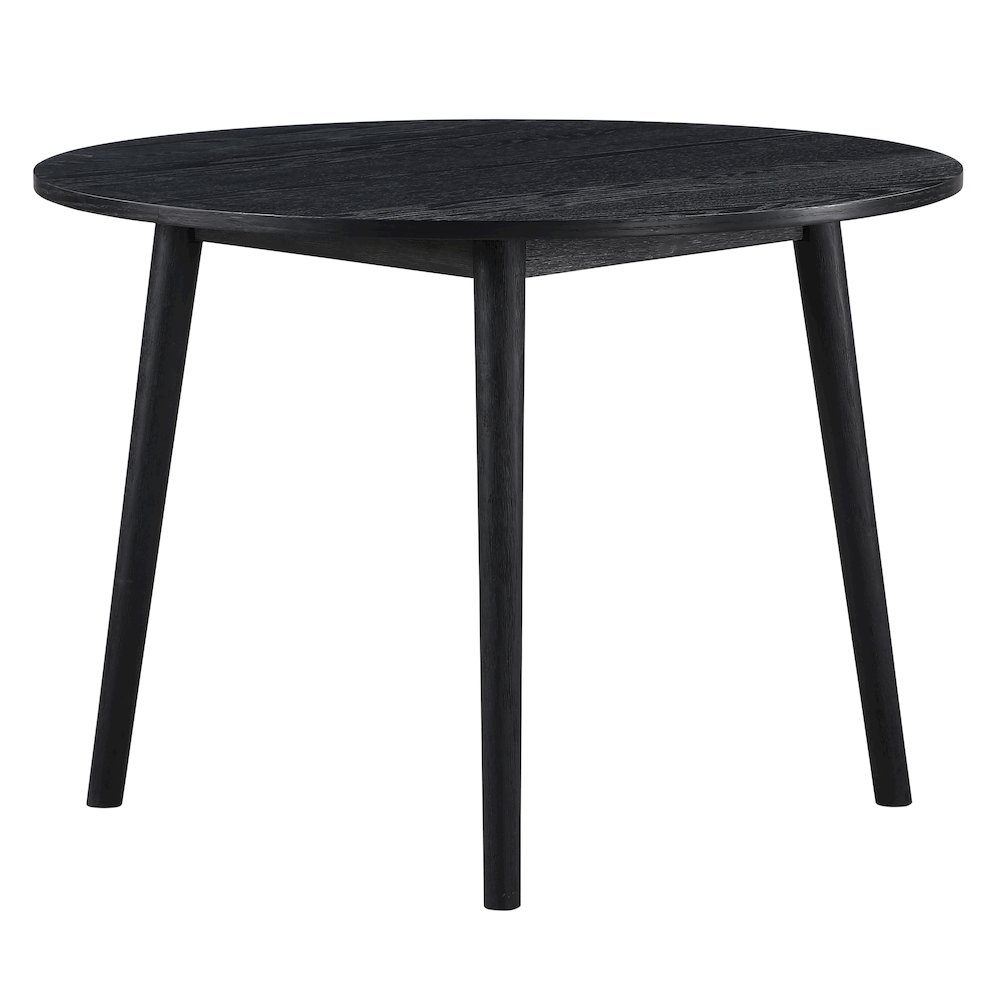 Willow Black Round Table