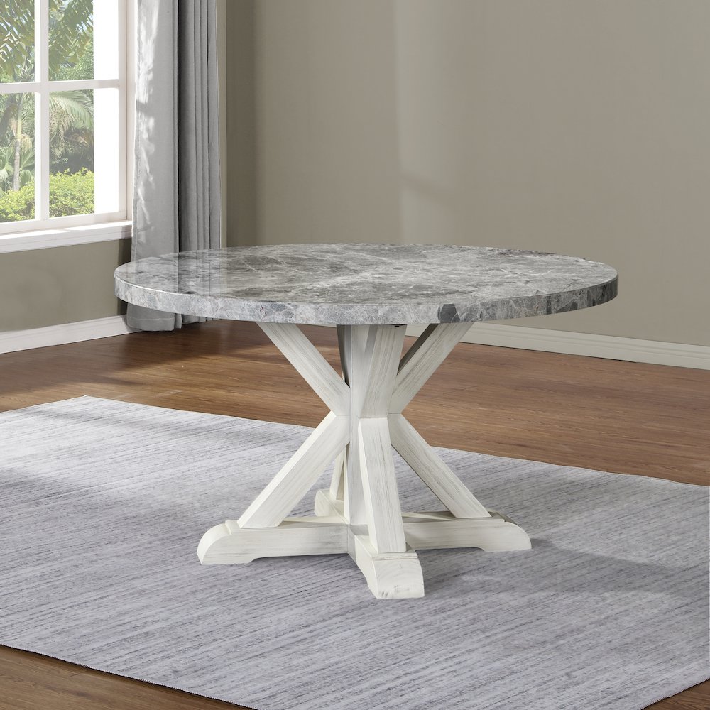 Canova 7PC Dining Gray Top