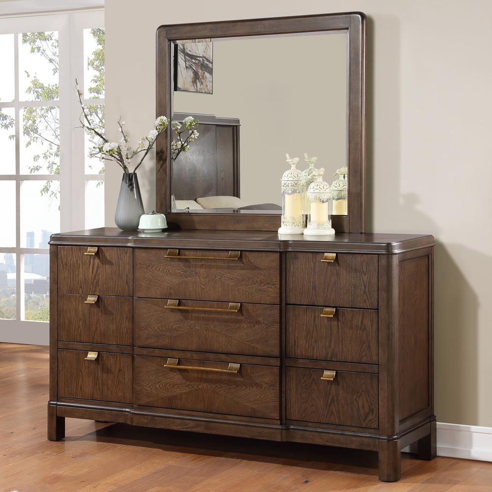 Milan Dresser and Mirror