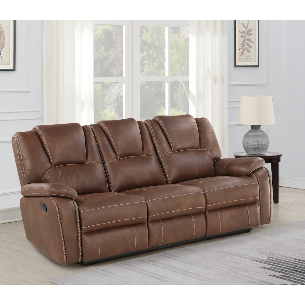 Katrine Brown Manual Sofa