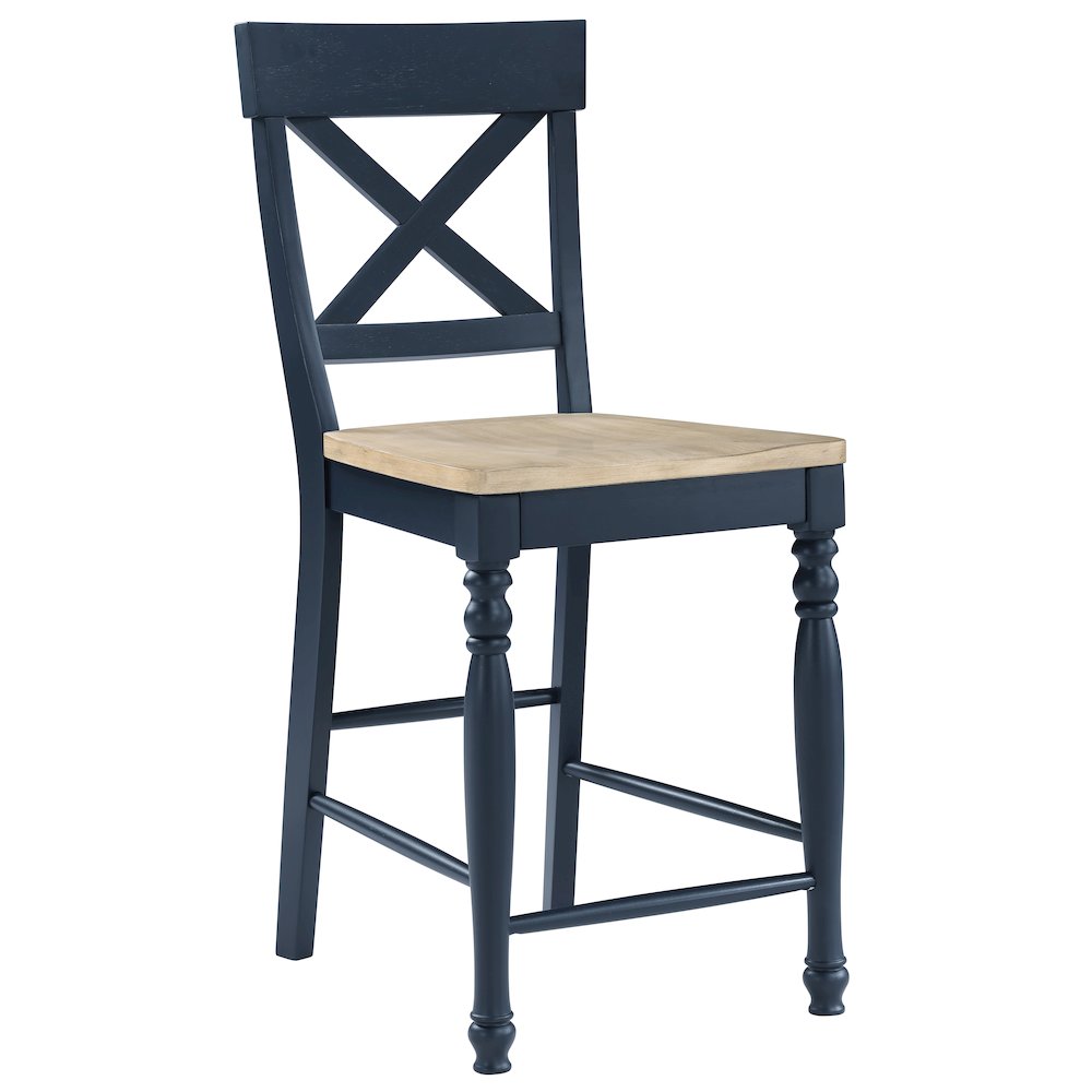 Darcy 7pc Counter Dining Set Blue