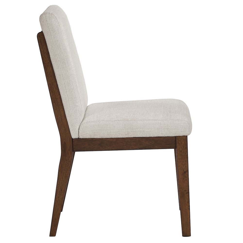 Canton 5-Piece 72″ Upholstered Side Chair Dining Set