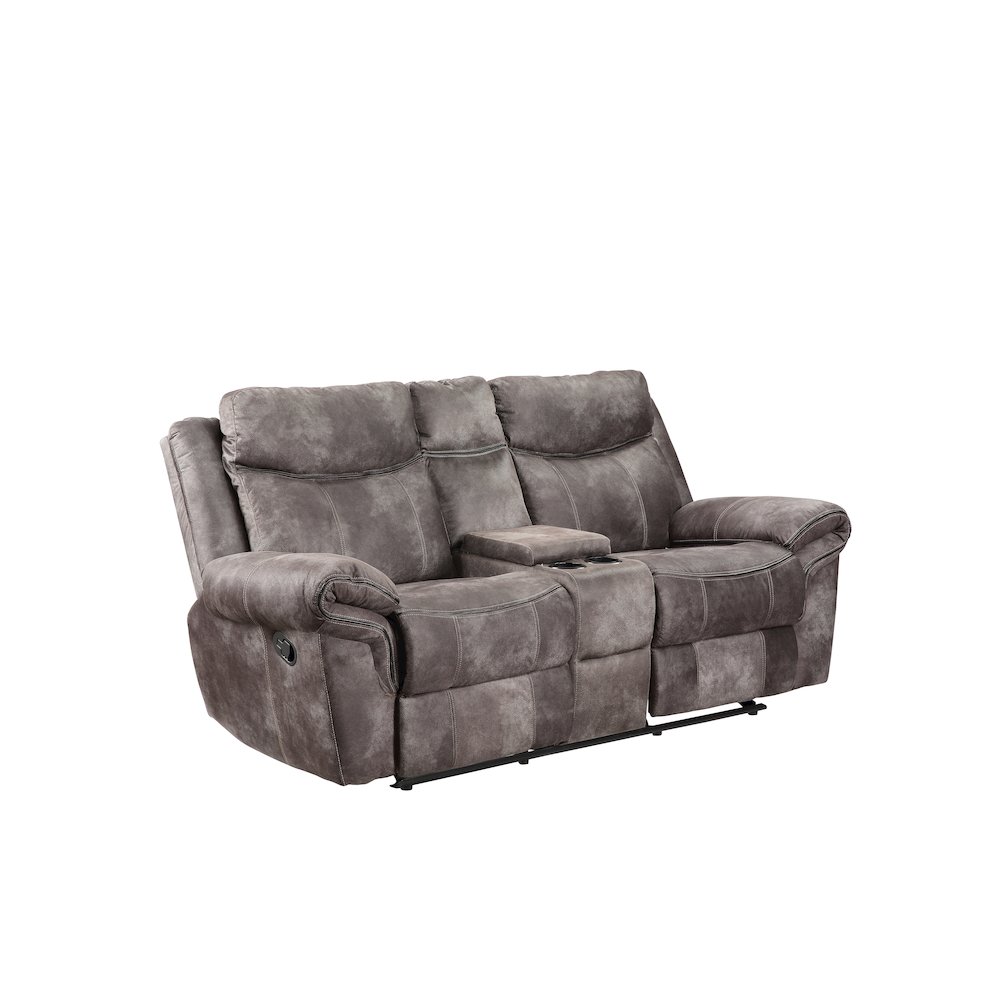 Nashville Glider Recliner Conso Grey