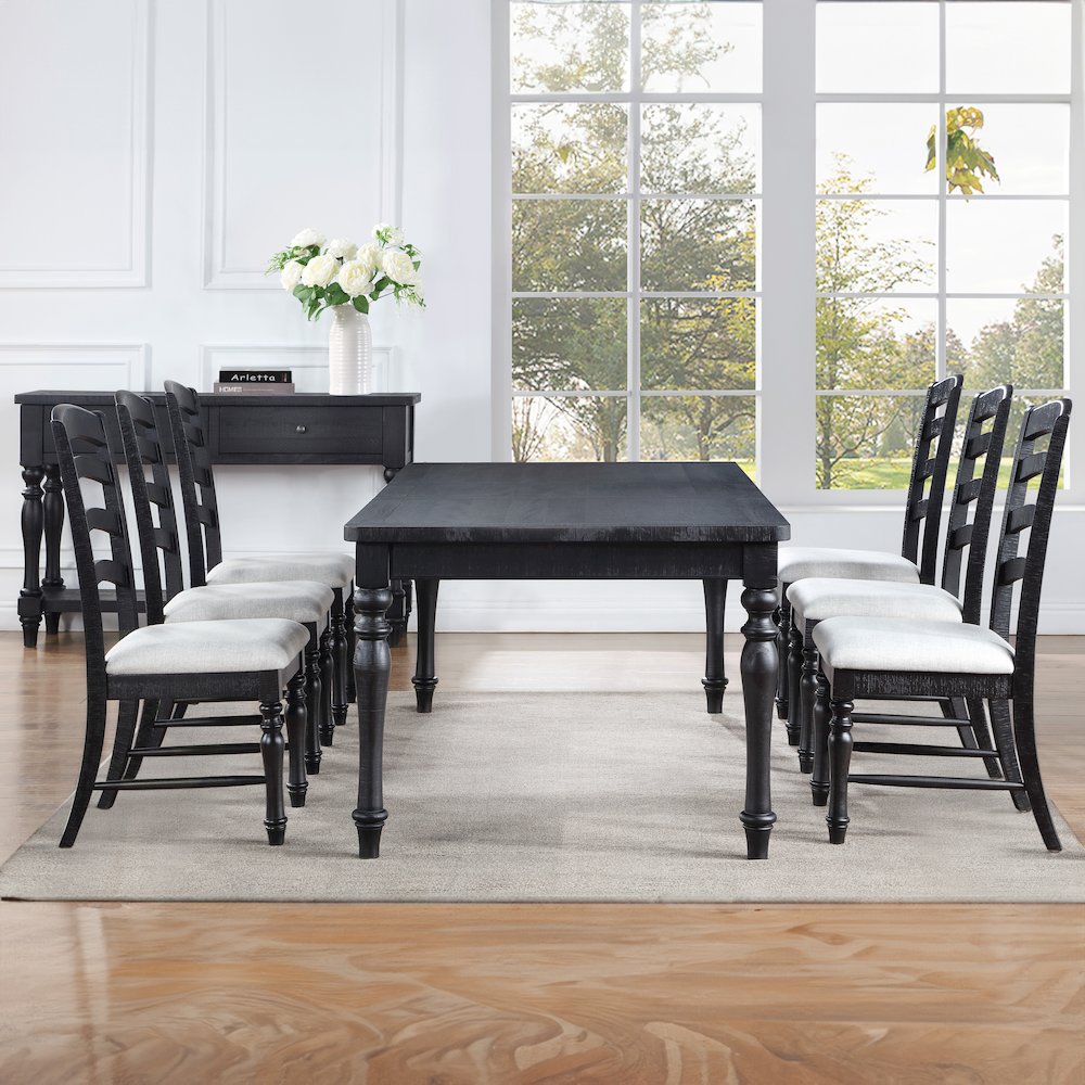 Odessa 7-Piece Dining Set (Table & 6 Side Chairs)