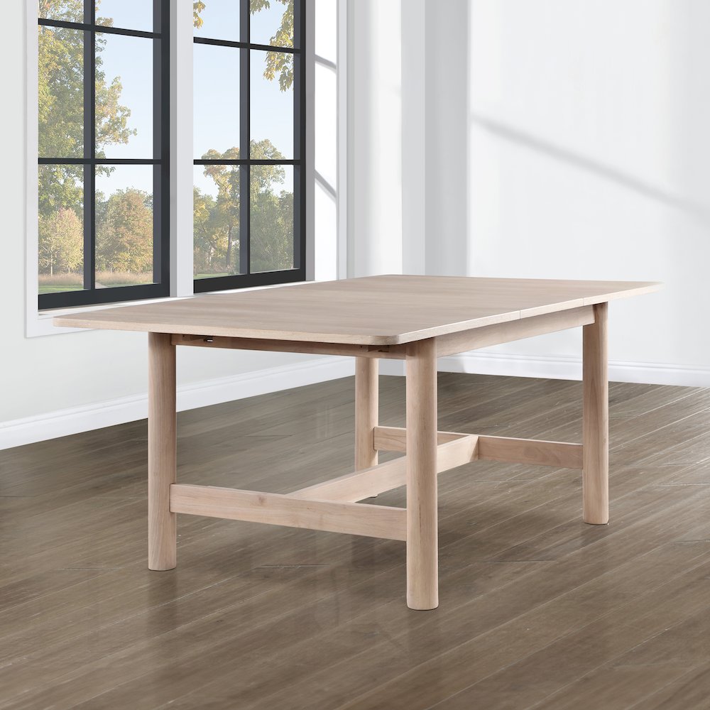 Gabby 60-78 inch Dining Table w/ 18-inch leaf