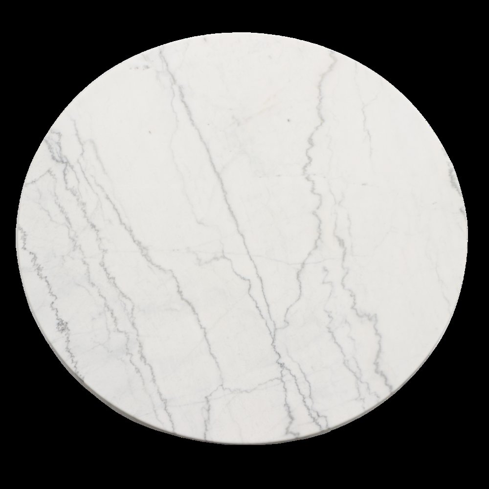 Xena Marble Top 52″ Round Dining Table