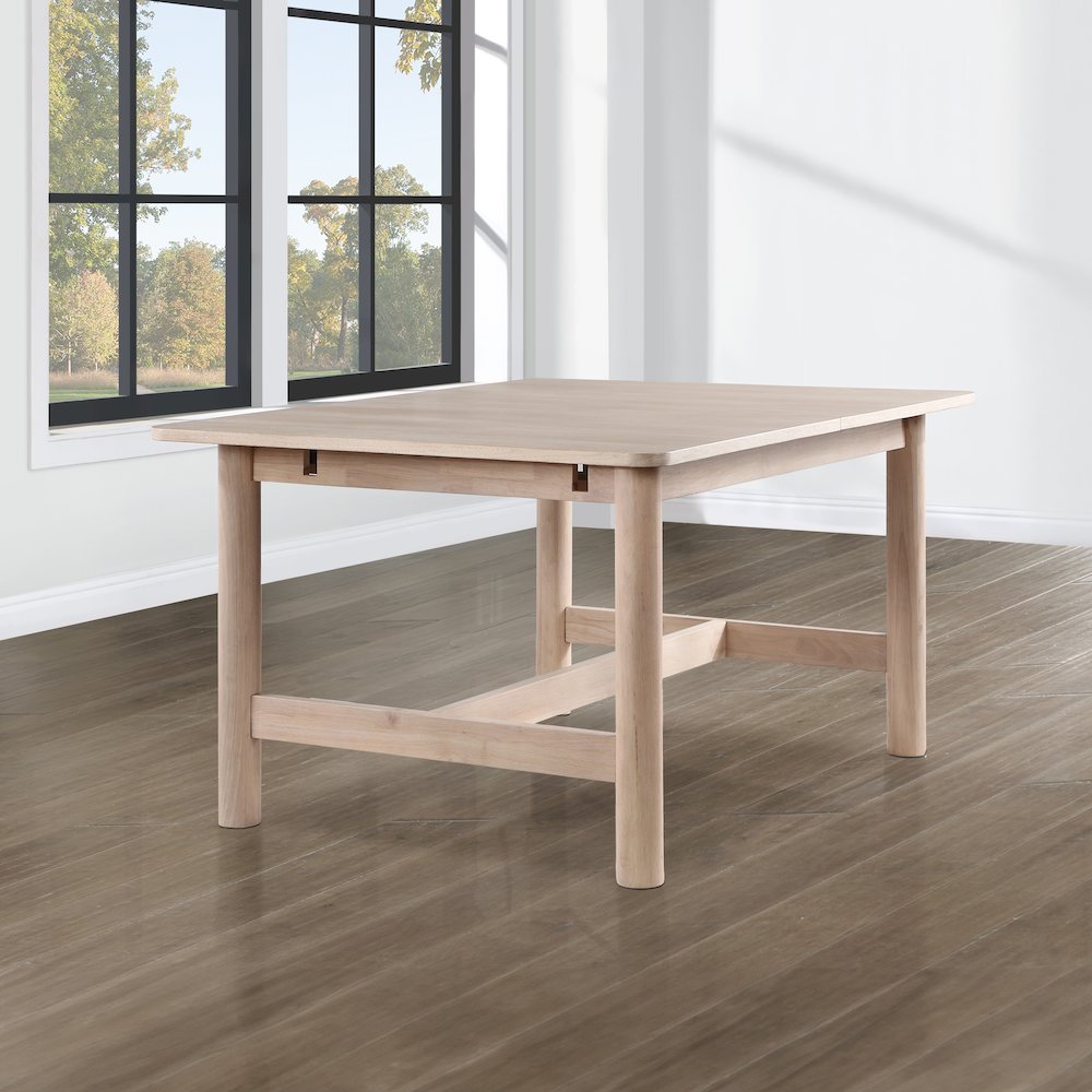 Gabby 60-78 inch Dining Table w/ 18-inch leaf