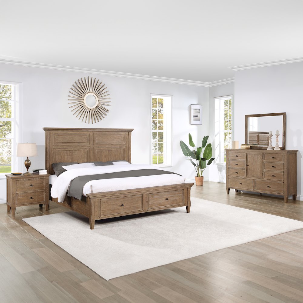 Riverdale 4-Piece Queen Storage Bedroom Set