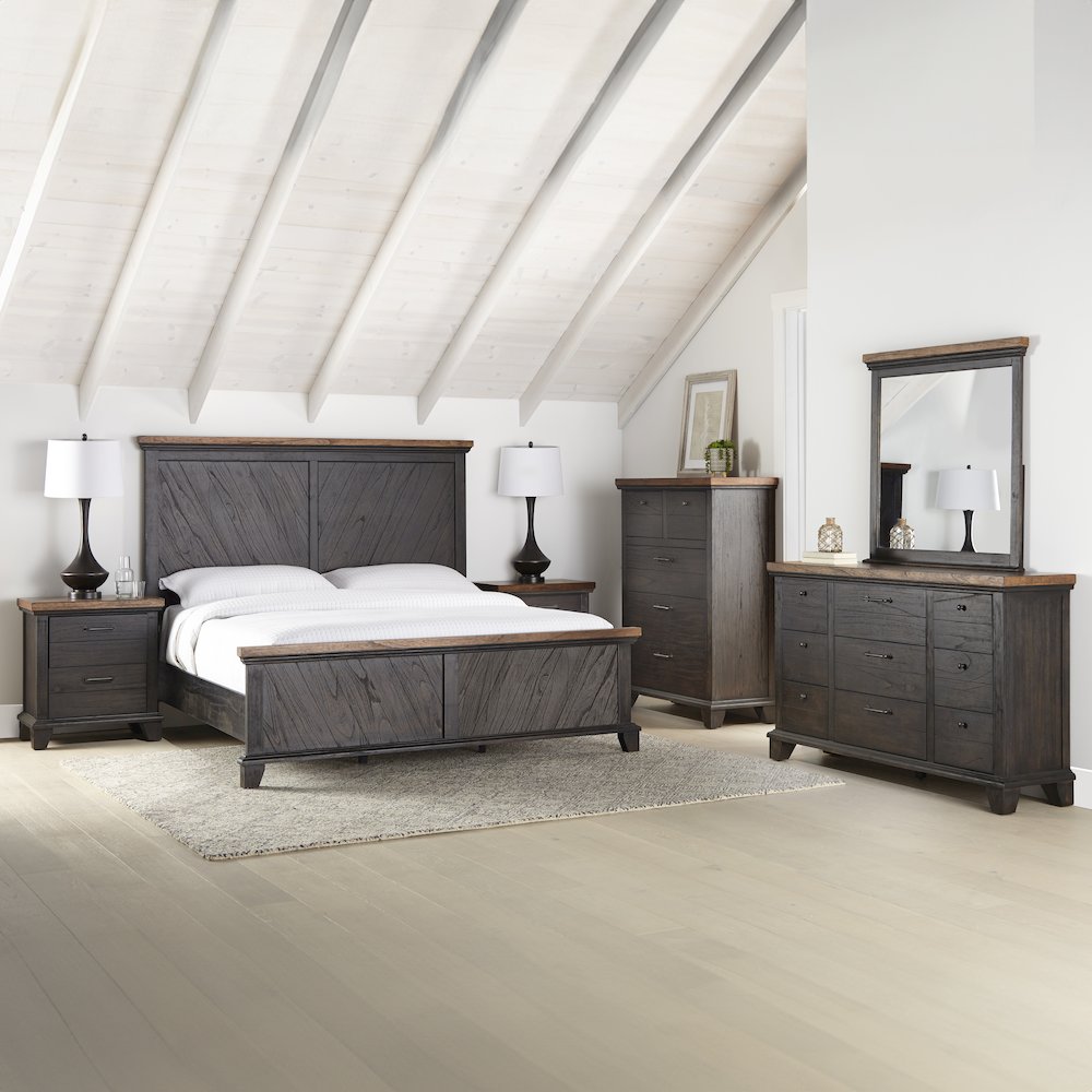 Bear Creek Brown Queen 6pc Set