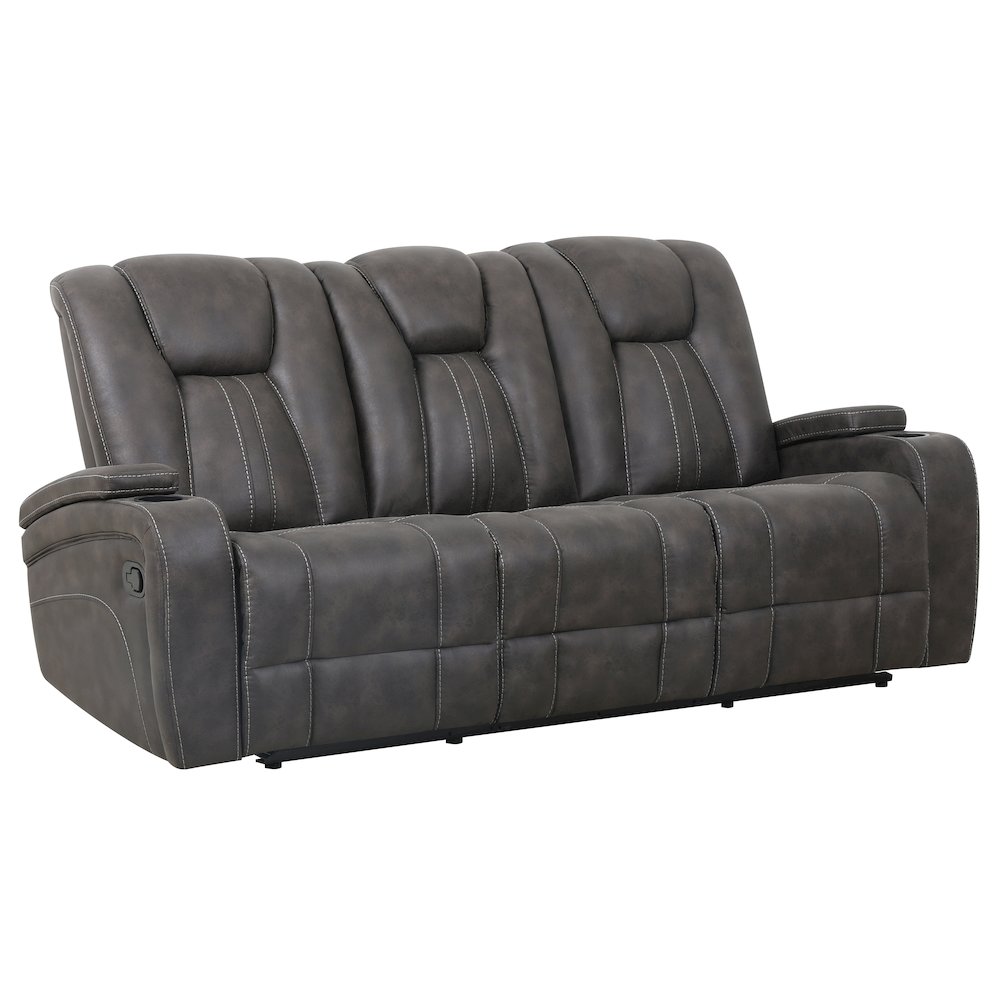 Marlow Charcoal 3PC Manual Reclining Set