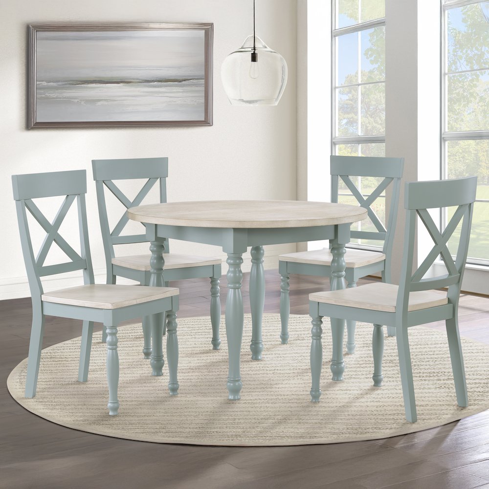 Darcy Green Side Chair