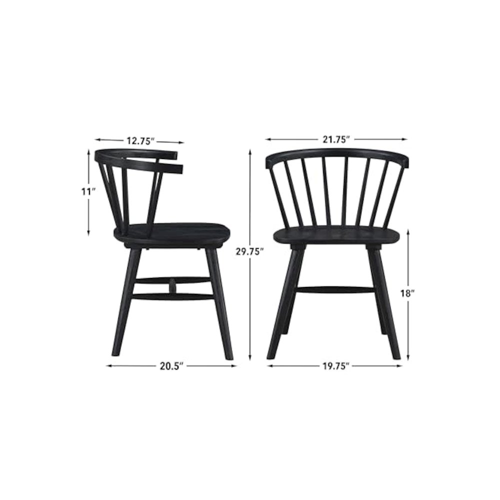 Willow Solid Wood Dining Chair