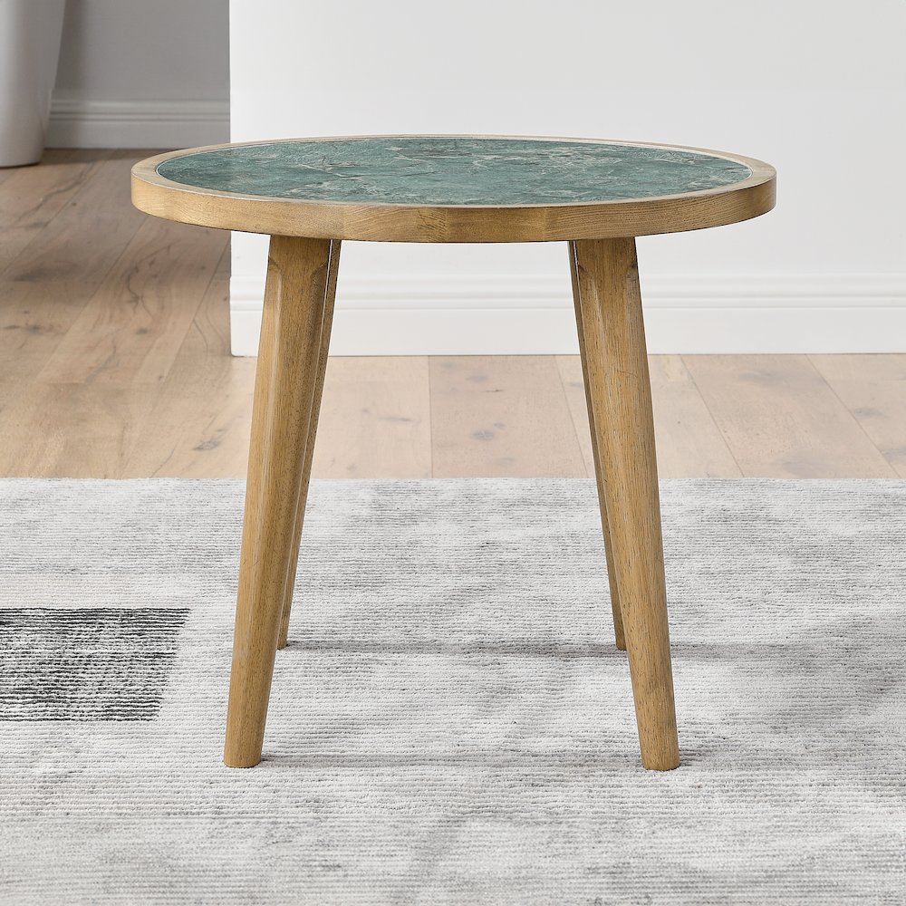 Novato 3-Piece Sintered Stone Table Set (Cocktail Table & 2 End Tables)