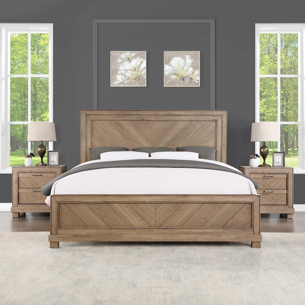 Montana Sand Queen 3 pc Set(2 NS+Bed)