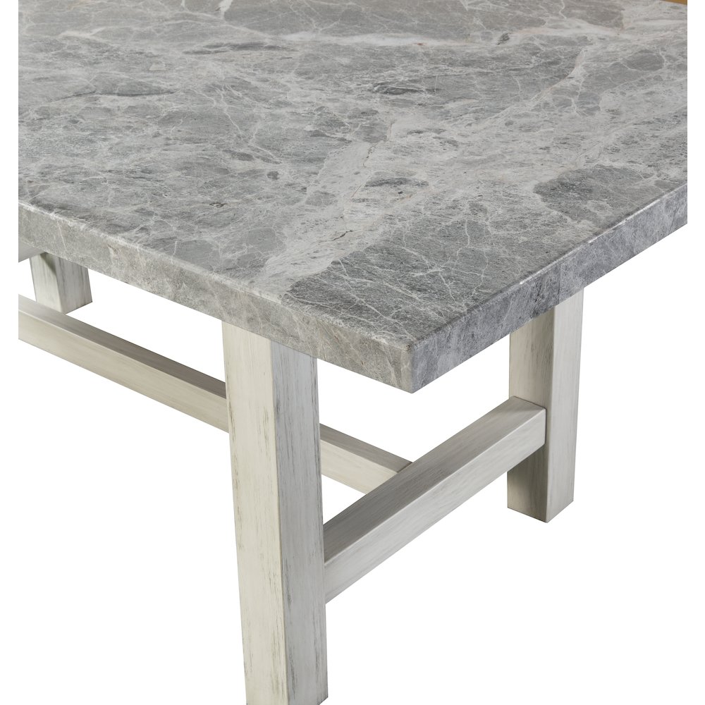 Canova Gray Marble Top Dining