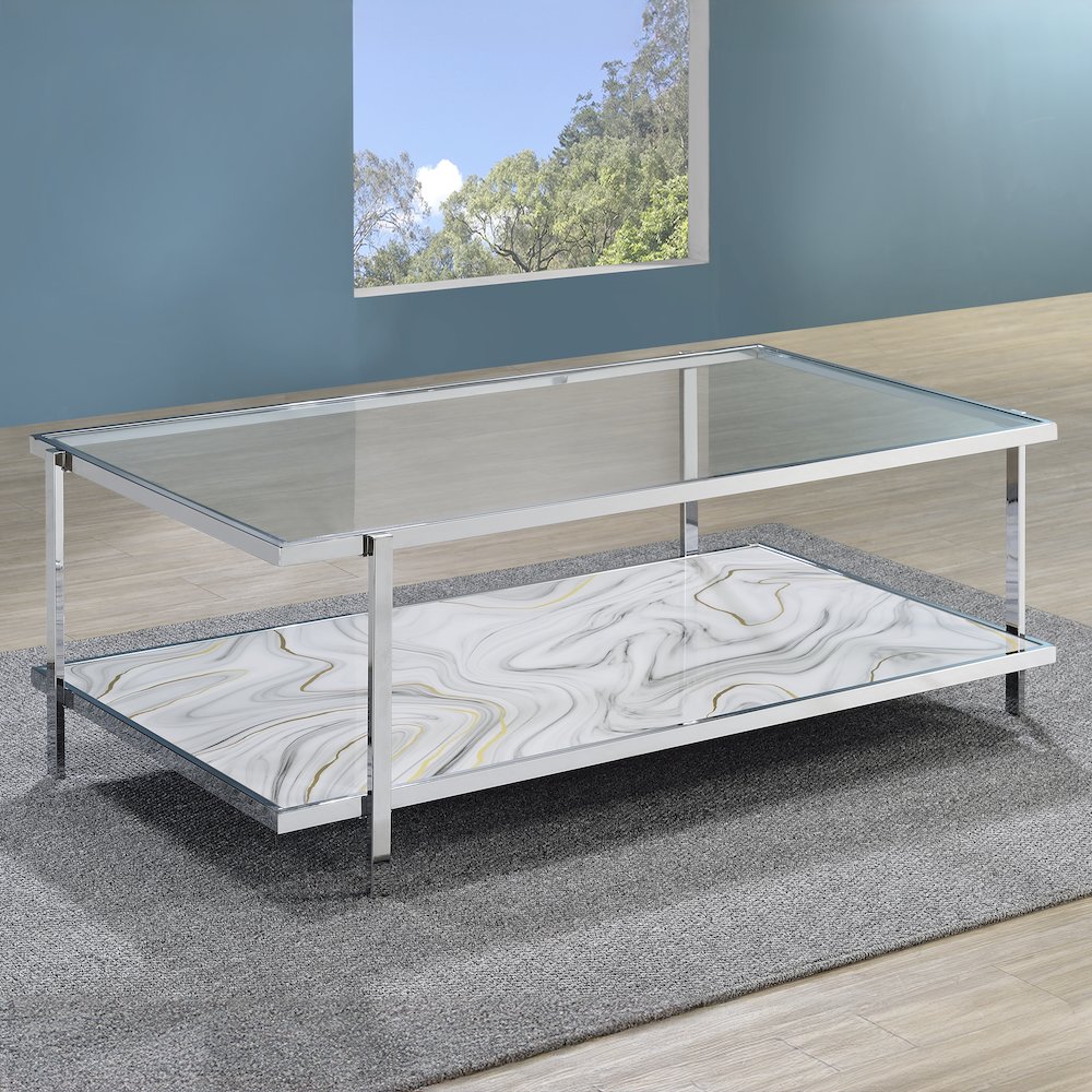 Mika Rectangle Cocktail Table
