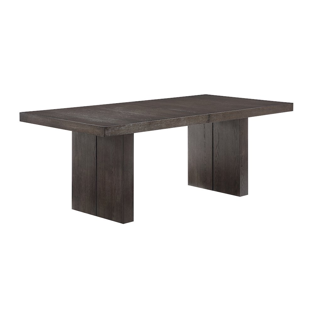 Evan 78-96-inch Dining Table w/18-inch Leaf