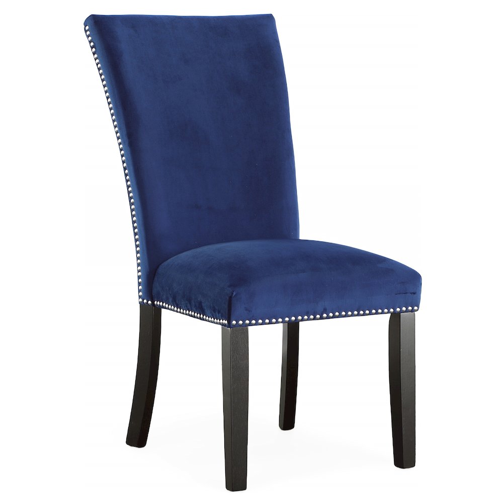 Camila Square 5PC Dining Set Blue Chair
