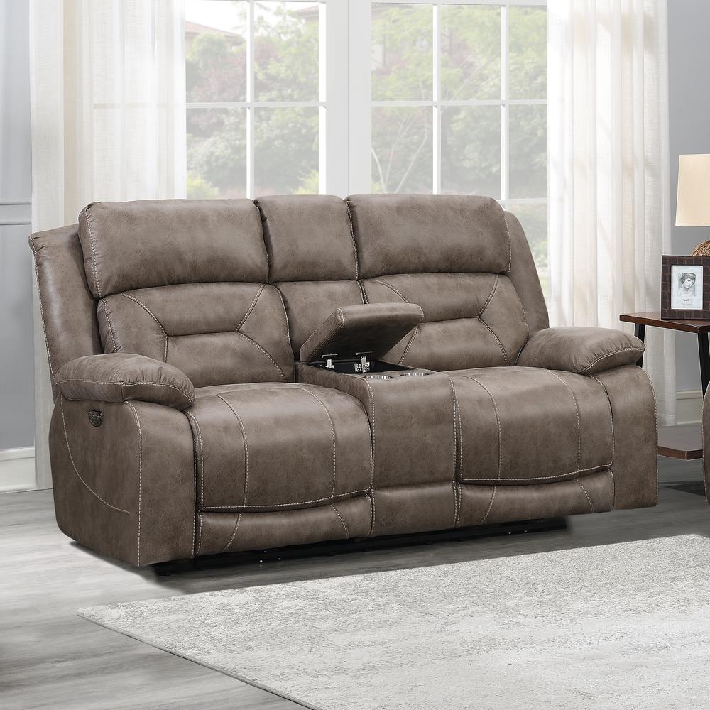 Aria Power Recliner Console – Desert Sand