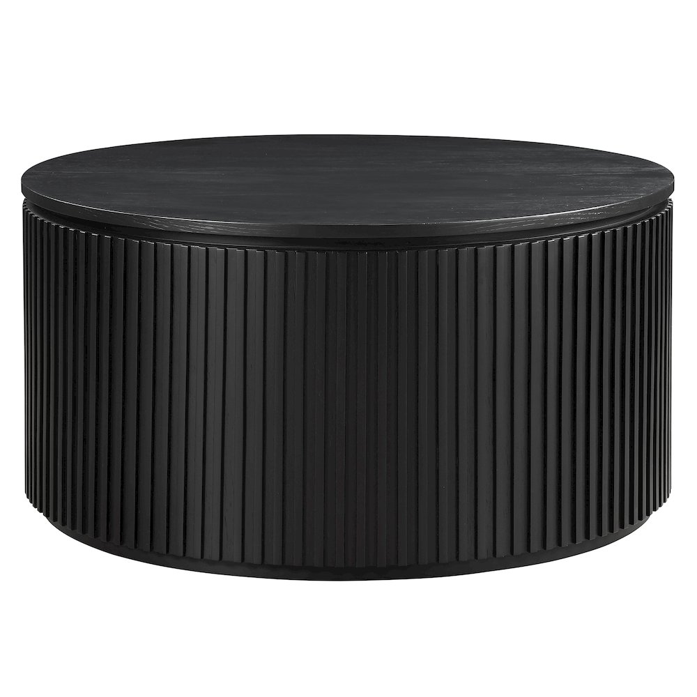 Colvin 36″ Round Coffee Table with Casters