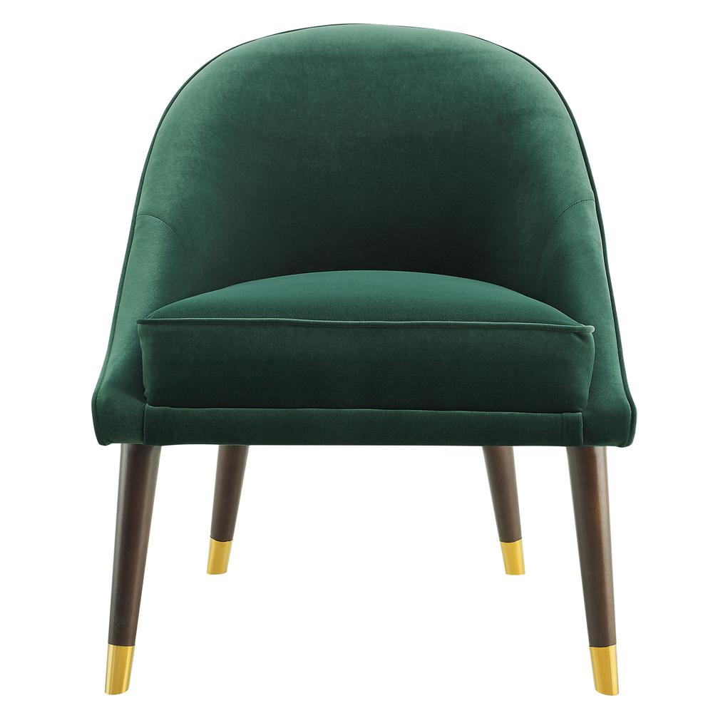 Avalon Velvet Accent Chair – Green