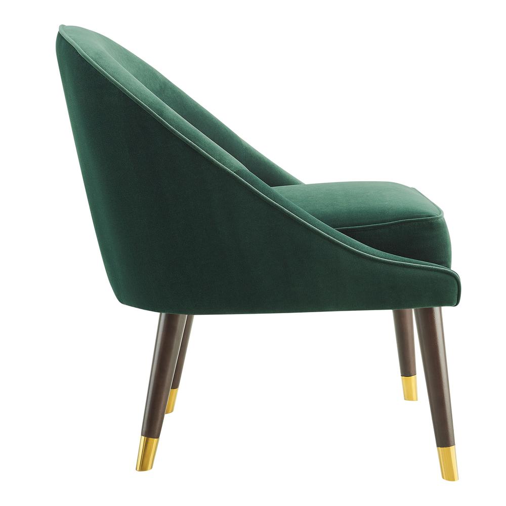 Avalon Velvet Accent Chair – Green