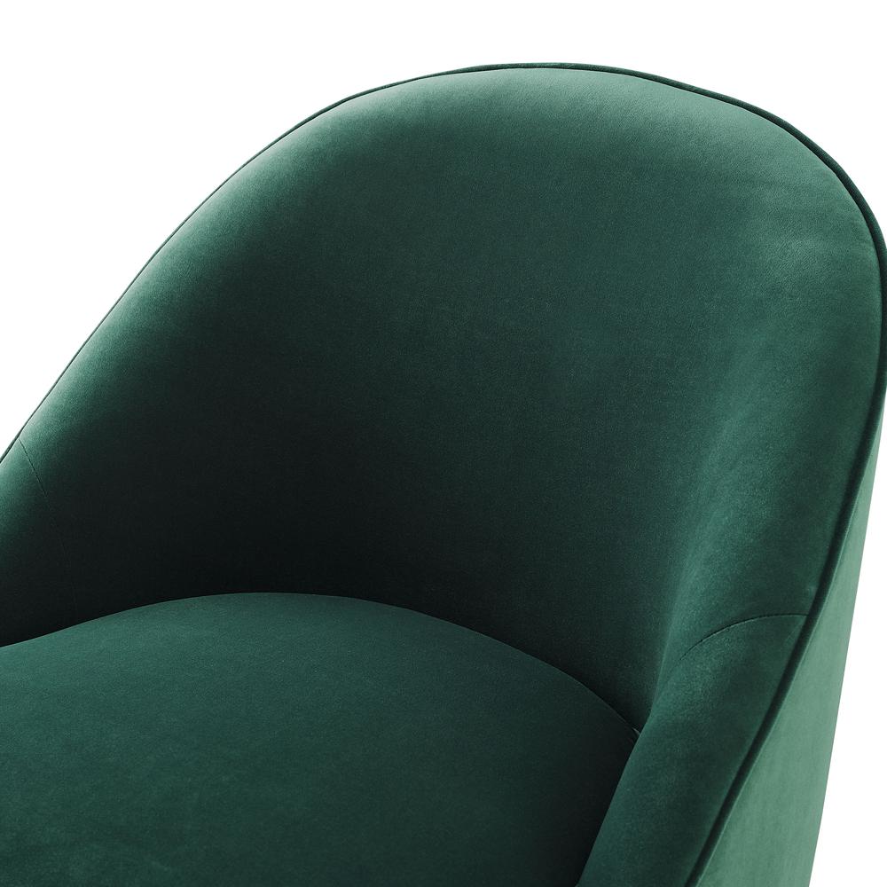 Avalon Velvet Accent Chair – Green