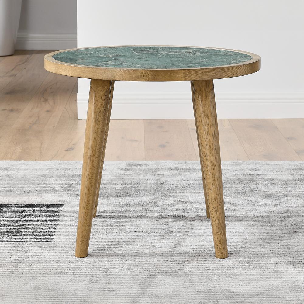 Novato Sintered Stone End Table