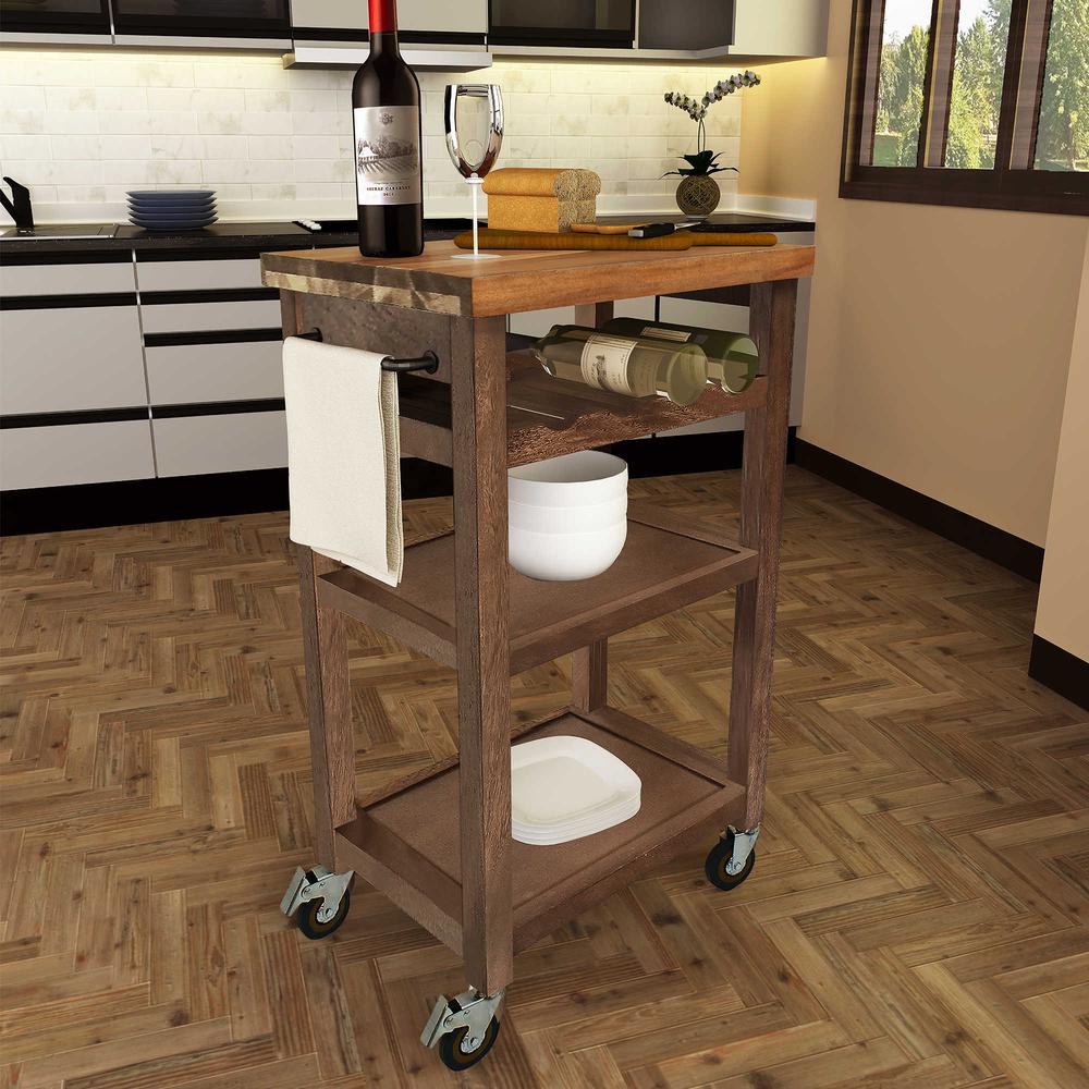 Belden Kitchen Cart – Grey