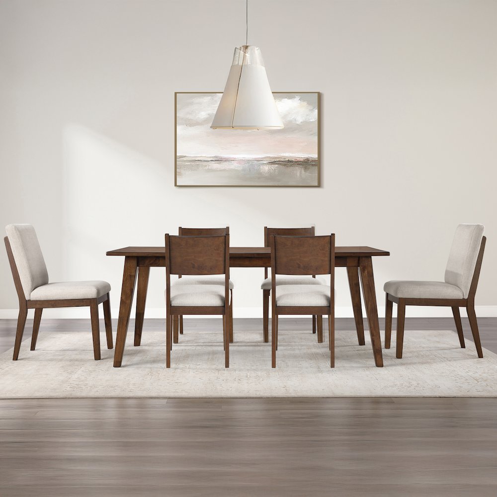 Canton 72″ Solid Wood Dining Table