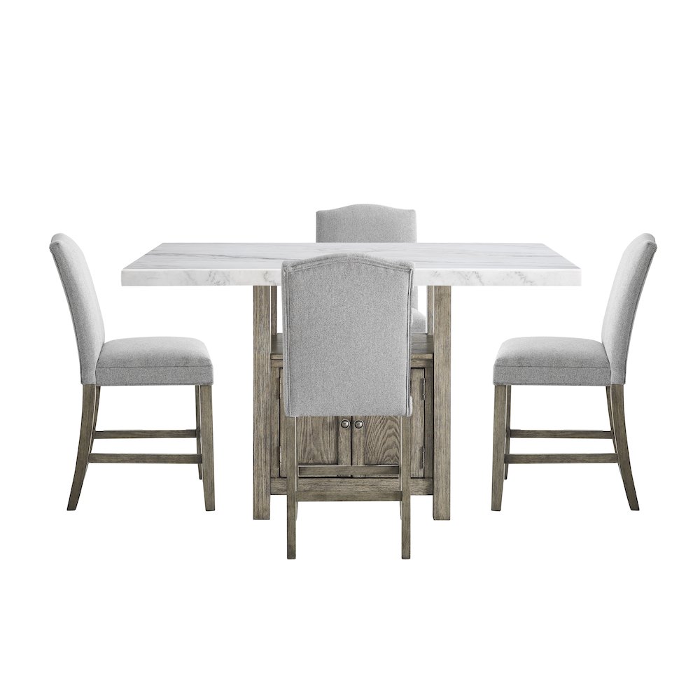 Grayson 5pc Counter Height Set