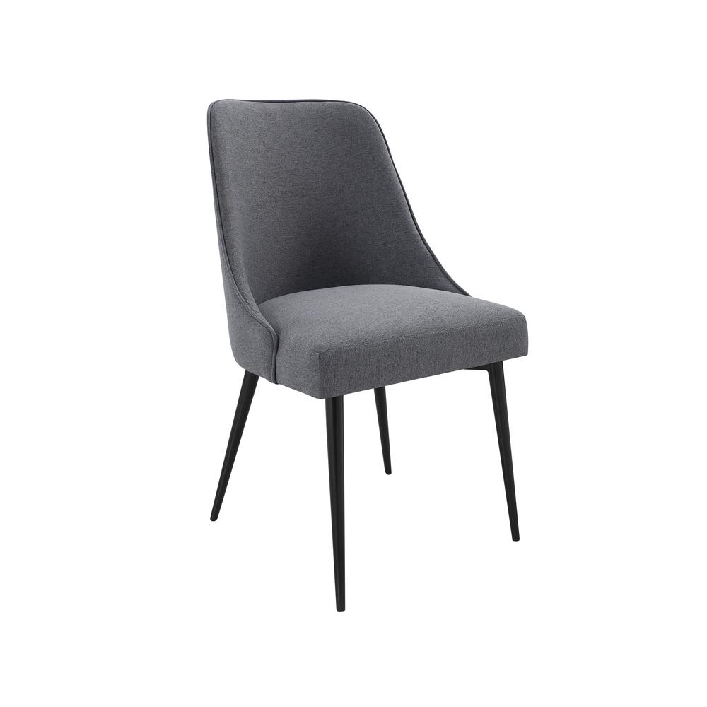 Colfax Side Chair Charcoal – set of 2