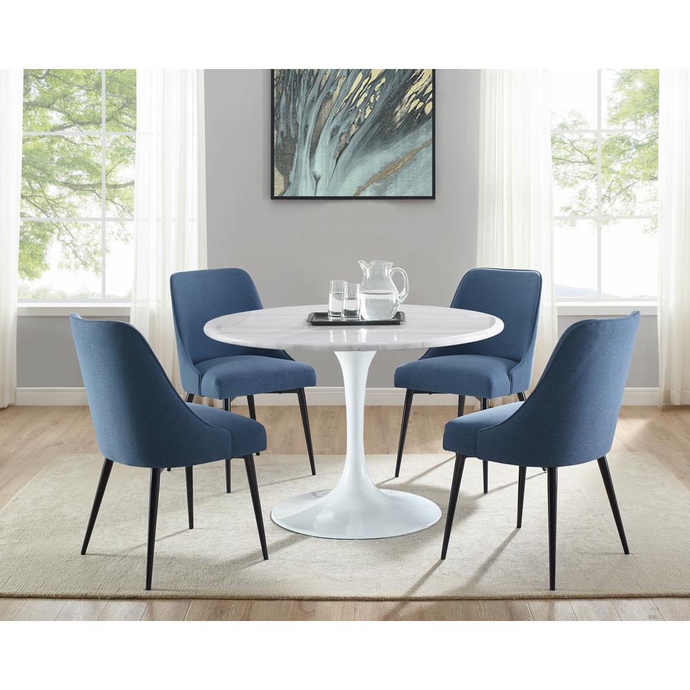 Colfax Side Chair Blue – set of 2
