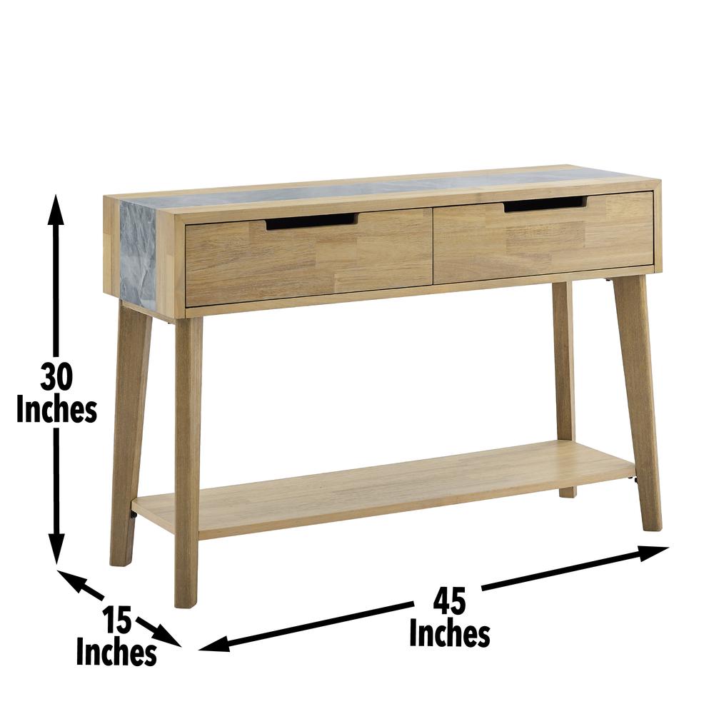 Calgary Sintered Stone Sofa Table
