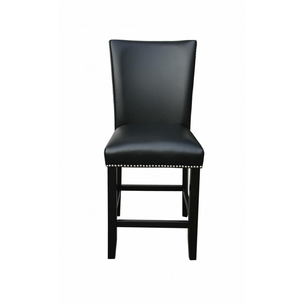 Camila Black Counter Chair – set of 2