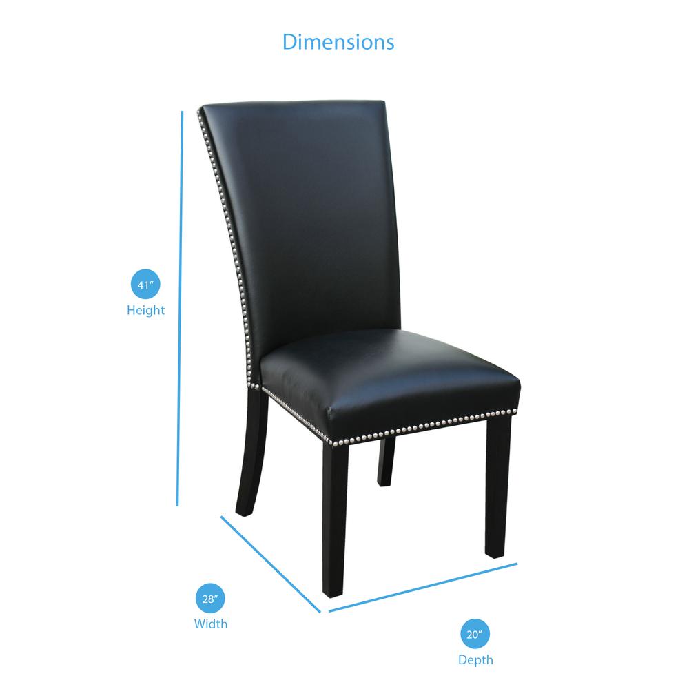 Camila Black Dining Chair – set of 2