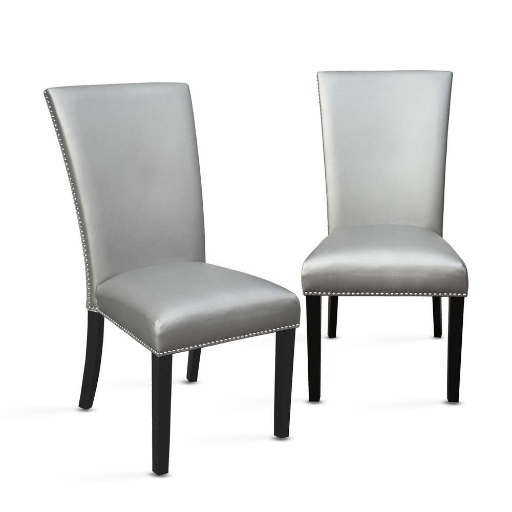 Camila Silver Dining Chair – set of 2