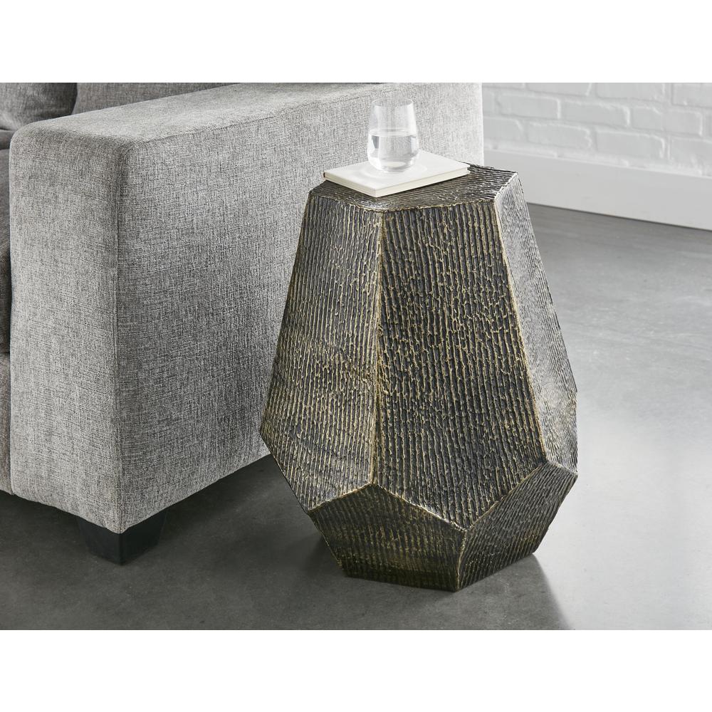 Donato Hexagon End Table