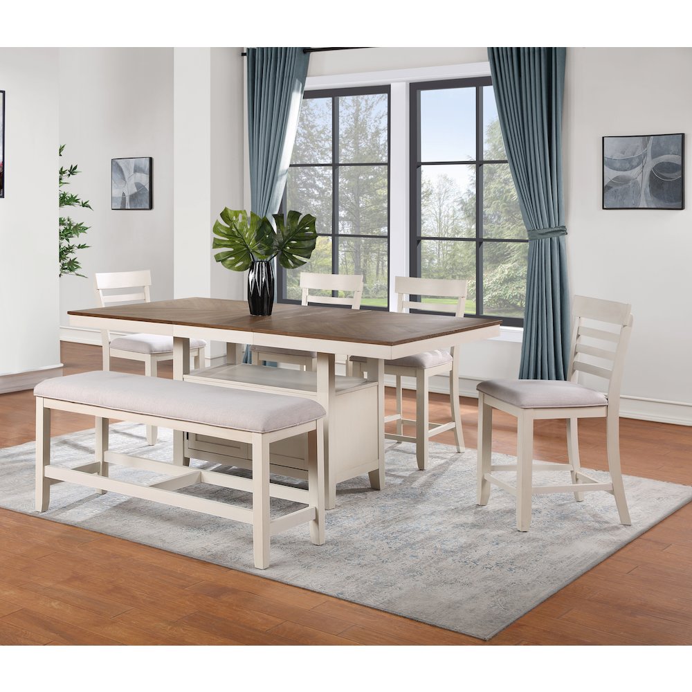 Hyland Brown Dining 6pc Set