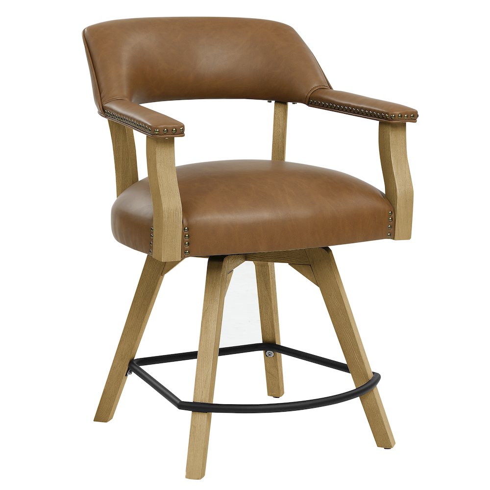 Rylie Counter Table & 4 Swivel Counter Chairs