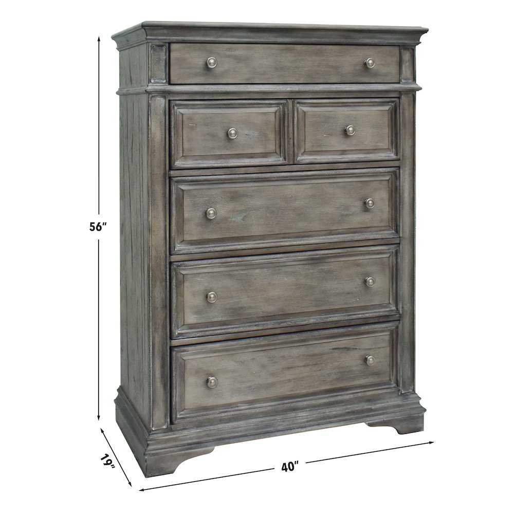 Highland Park Chest Waxed Driftwood