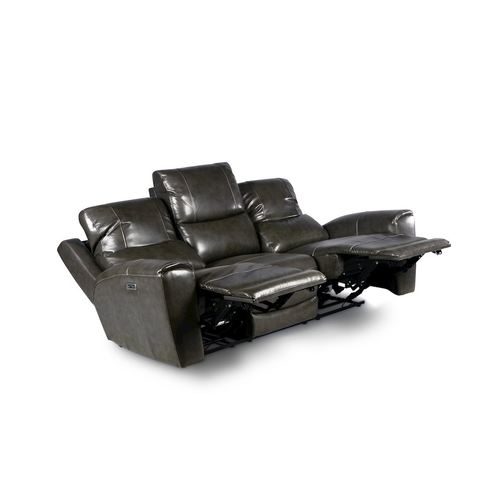 Laurel Pwr-Pwr Sofa Grey