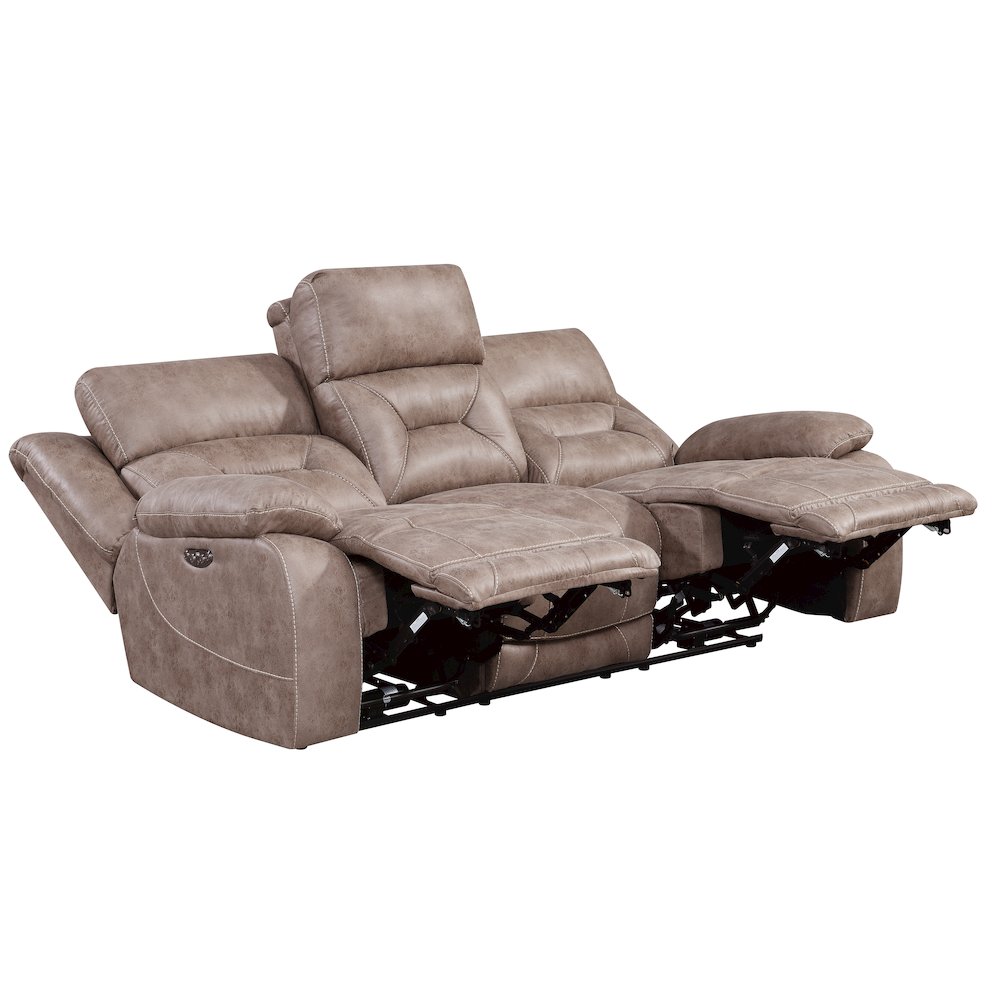 Aria Power Recliner Sofa – Desert Sand