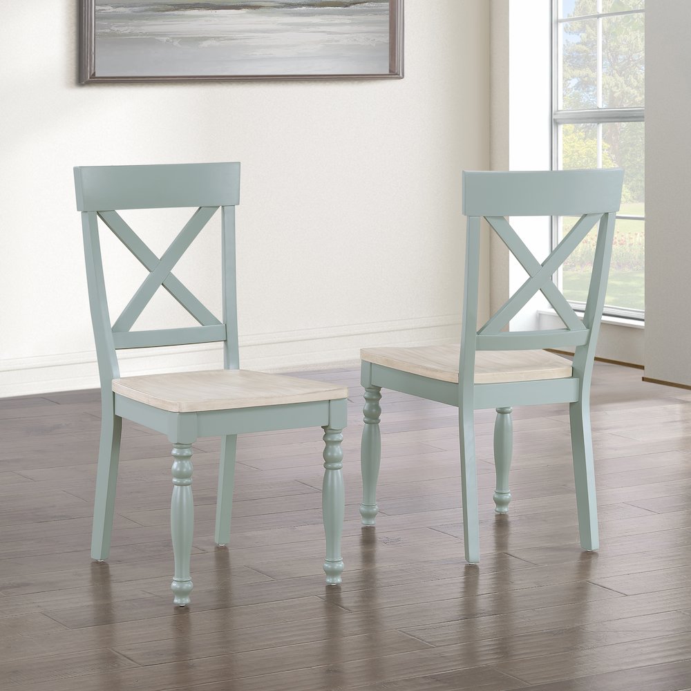 Darcy Green Side Chair