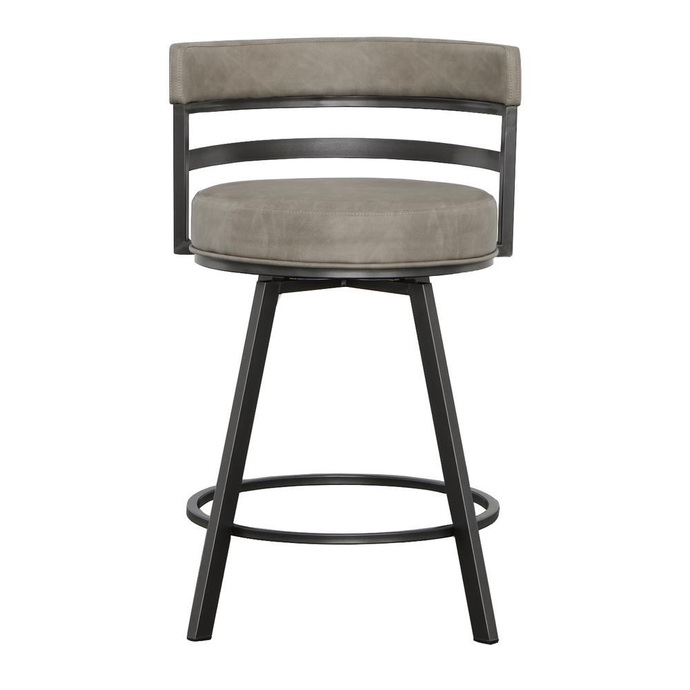 Gene Swivel 24-inch Swivel Counter Stool