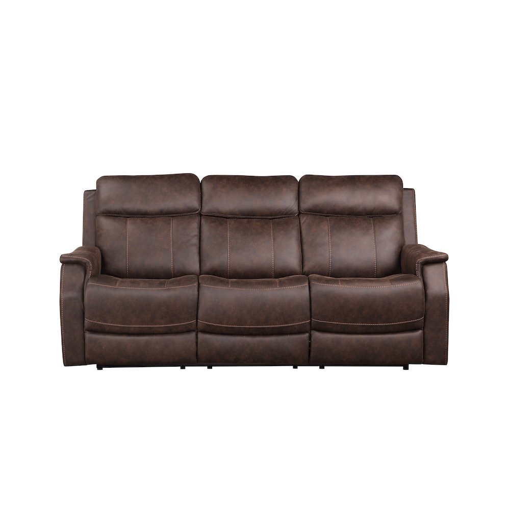 Valencia Dual Power Reclining Sofa – Walnut