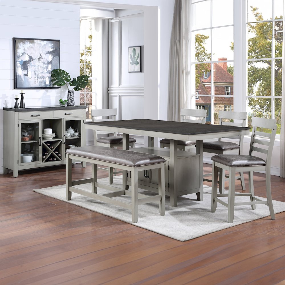 Hyland 7pc Dining Set w/ Server