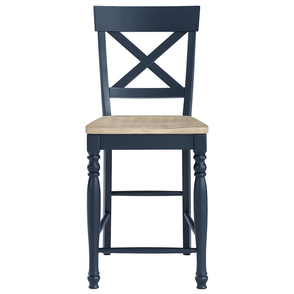 Darcy Blue Counter Chair