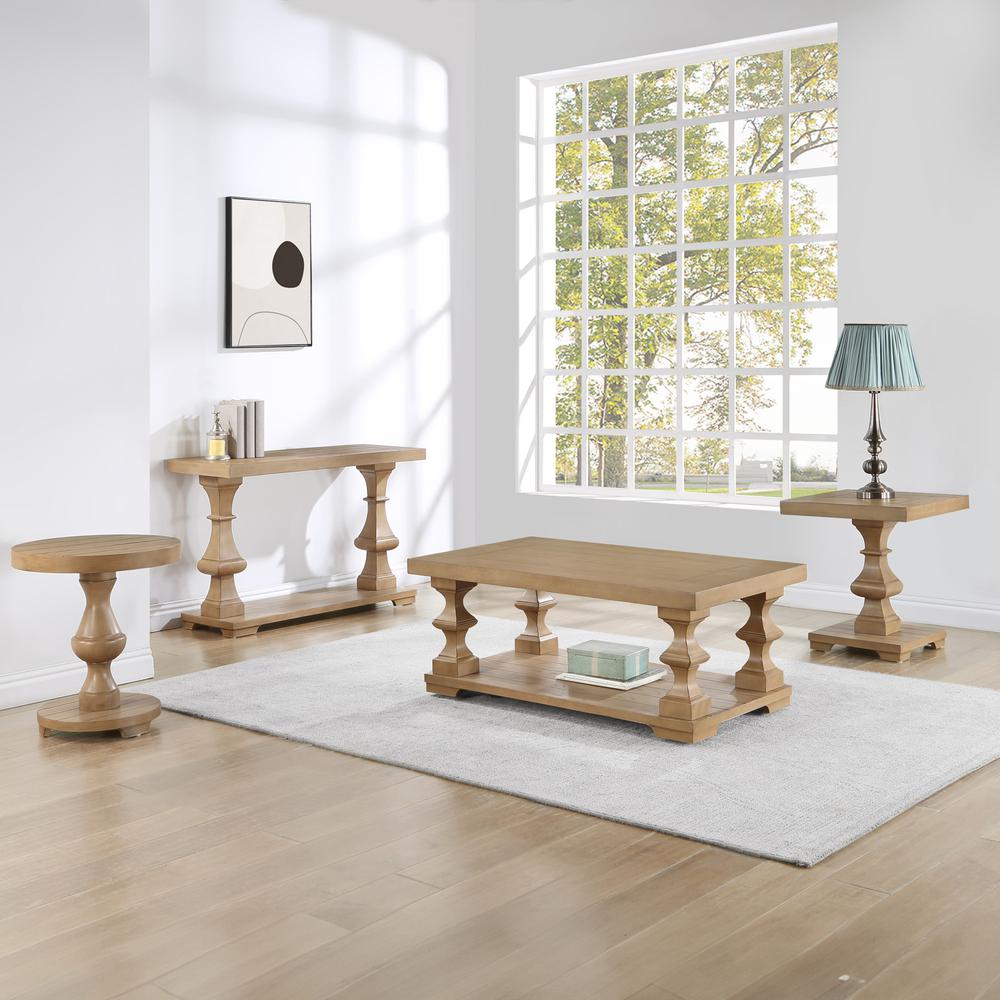 Dory Coffee Table with Casters